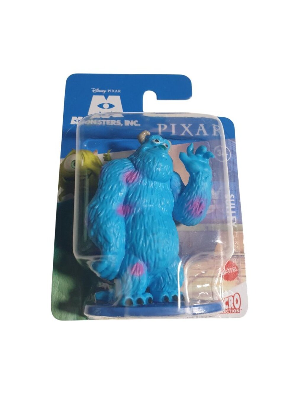 Disney Pixar Monsters Inc Sulley Mattel Micro Collection Figure New Sealed Toy
